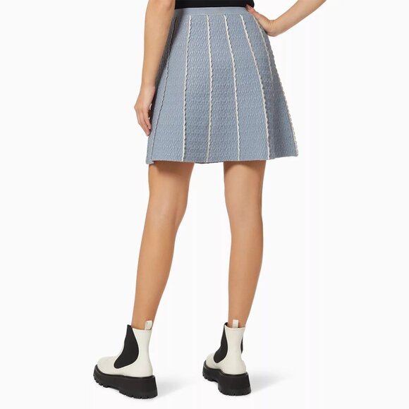 NWT Sandro Blue Matching Skirt Size 0/XS, 2/M - Picture 2 of 4